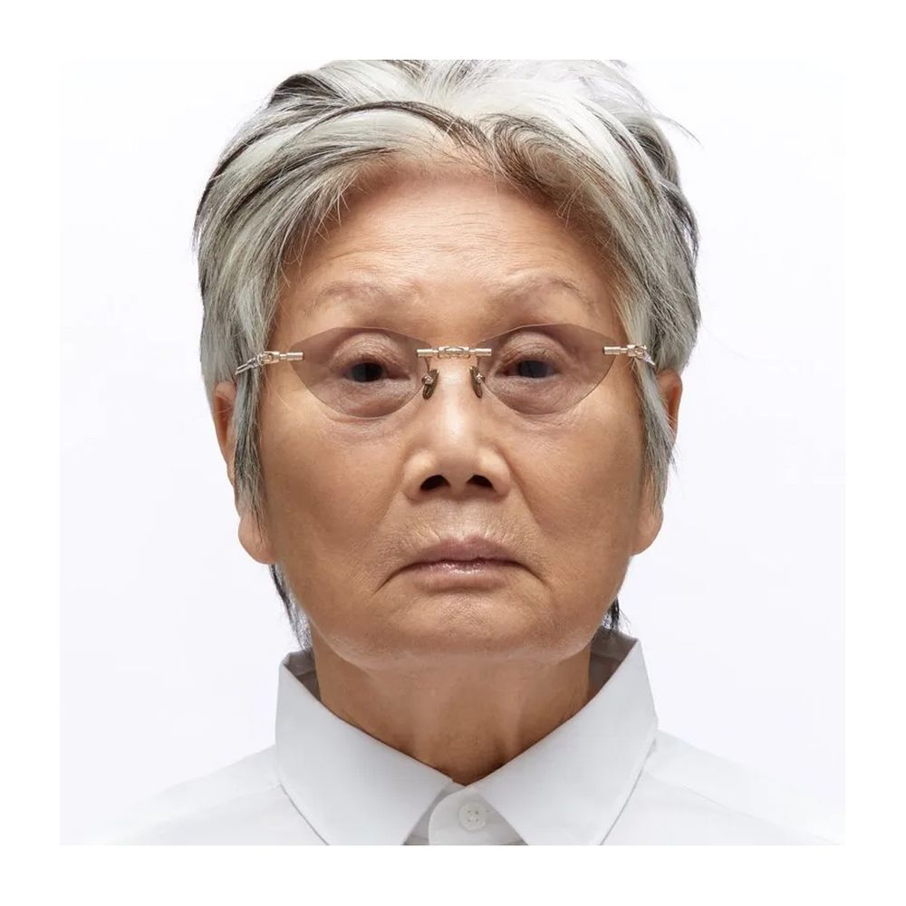 Mask H64 Avant-Garde Rimless Sunglasses