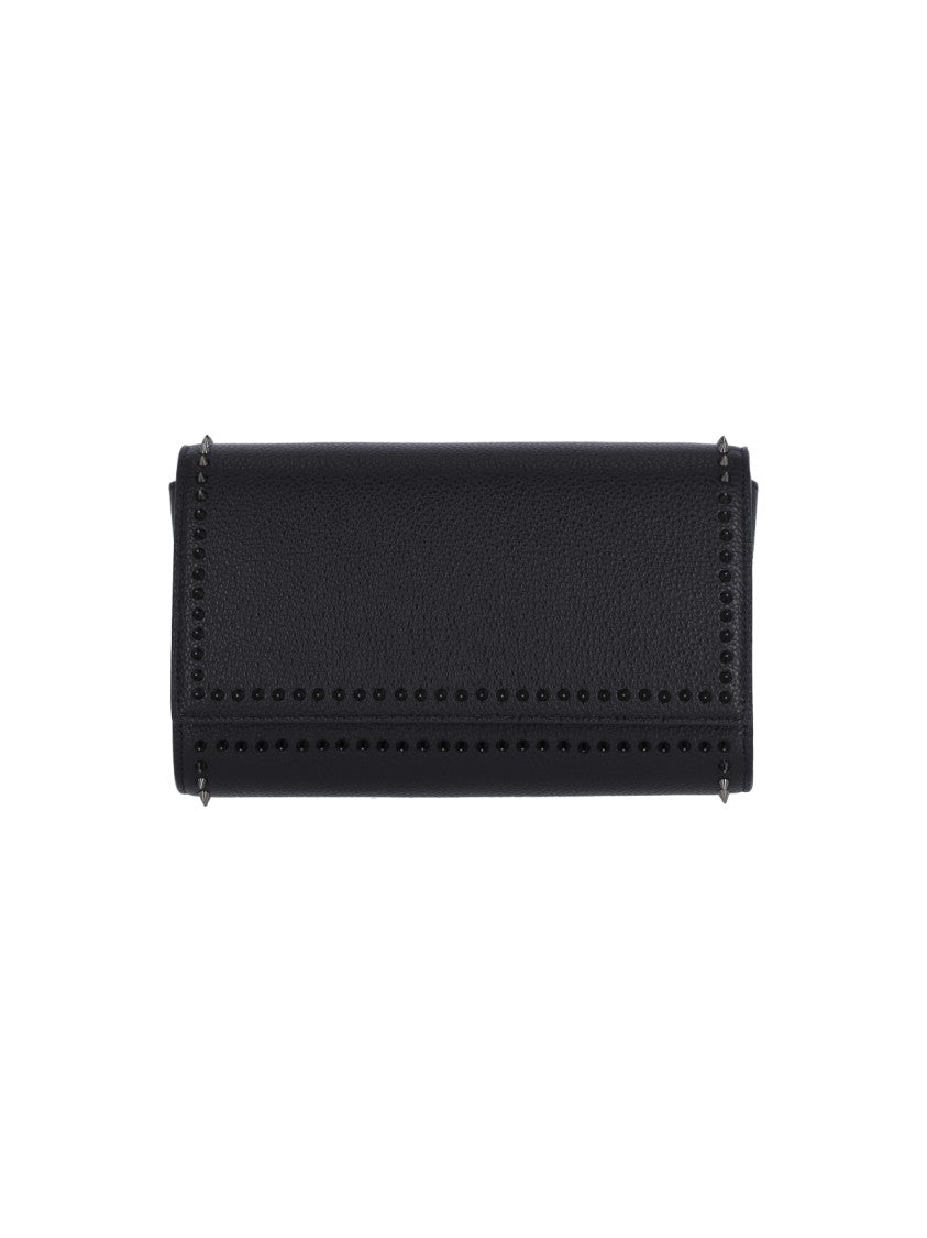 Studded Crossbody Bag – Black