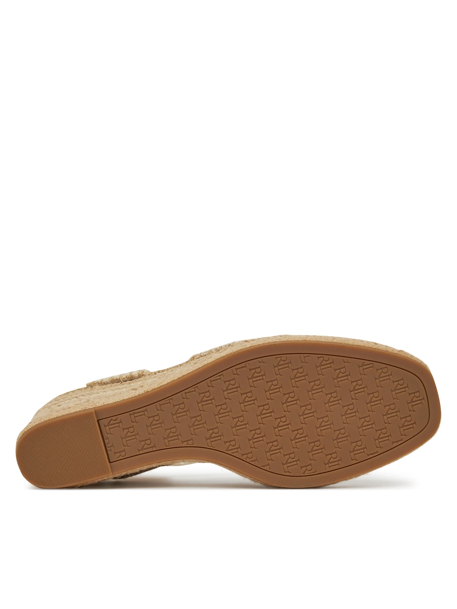 Woven Detailing Closed-Toe Wedge Espadrilles with Jute-Wrapped Platform