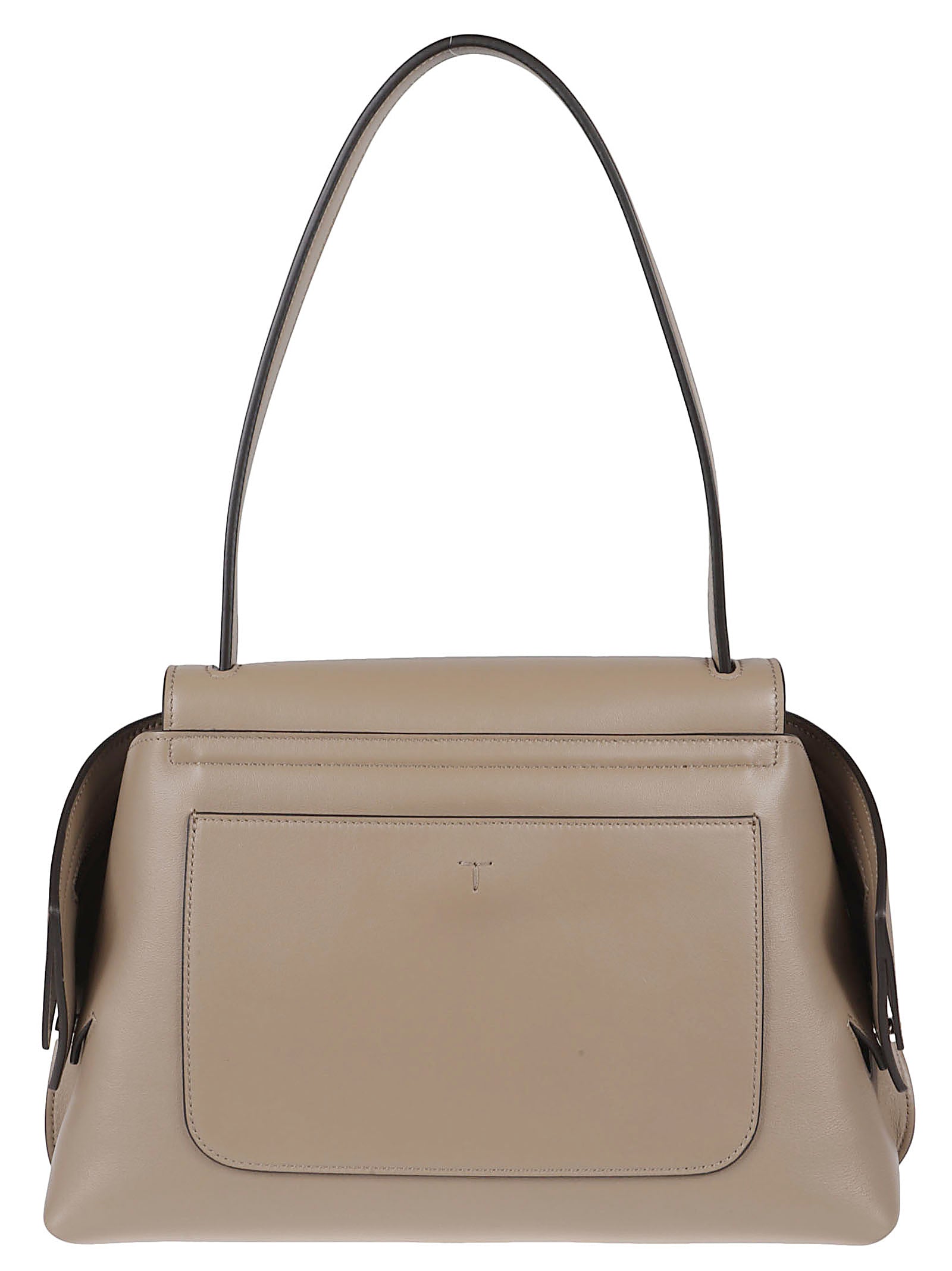 Contemporary Calf Leather Wave Bag
