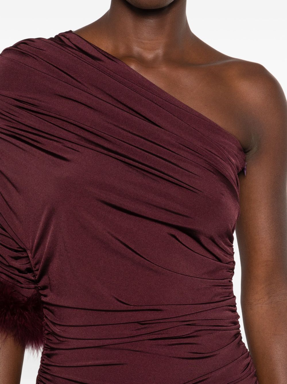 One-Shoulder Midi Dress