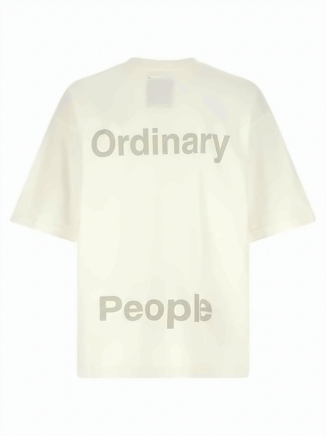 Relaxed-Fit T-Shirt with Distressed Text Print