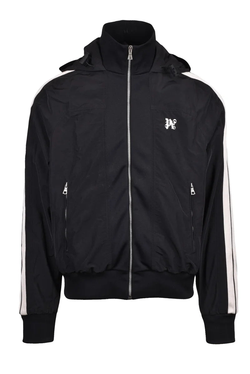 Monogram Nylon Coat - Black