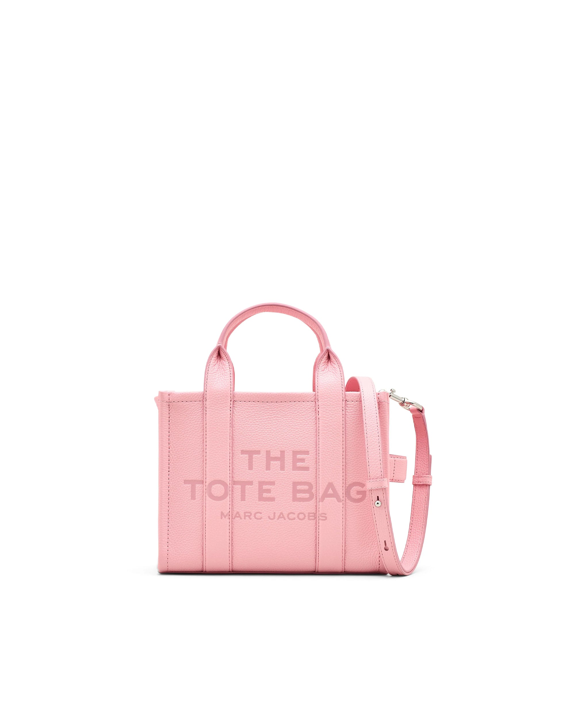Pink The Leather Small Tote Bag