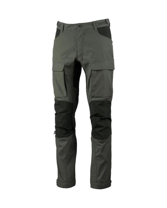 Utility-Inspired Straight Pants with Reinforced Detailing