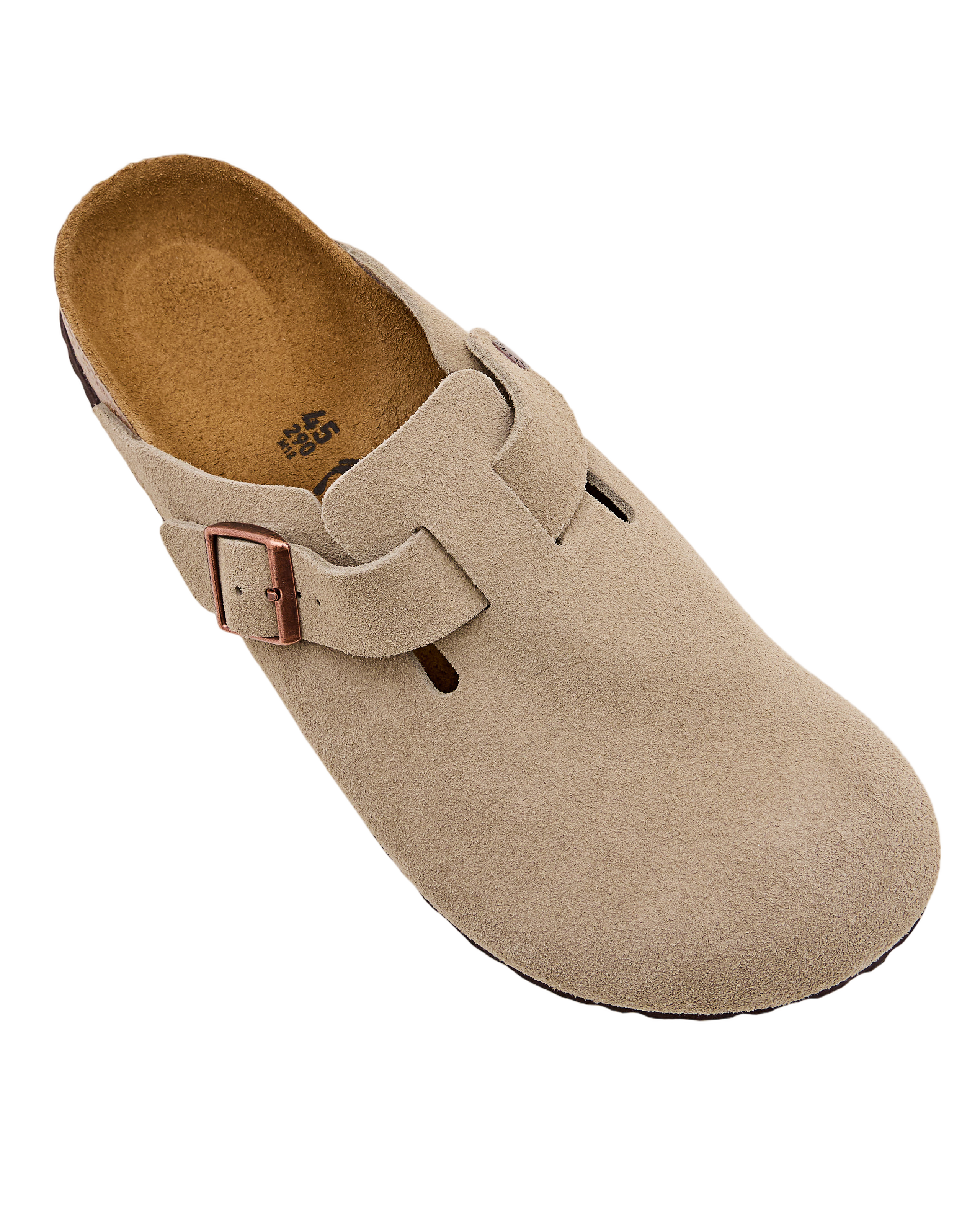 Beige Boston Cork Footbed Sandals