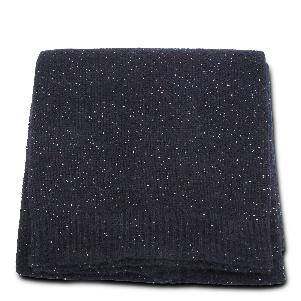 Navy Sparkling Scarf