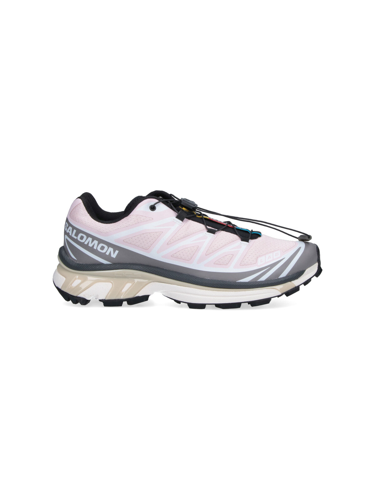 Grey Breathable Mesh Quick-Lace Sneakers