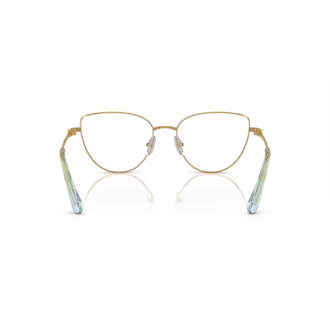 0sk1007 Delicate Metal Cat-Eye Eyeglasses