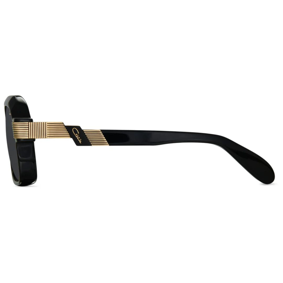 669 Square Frame Sunglasses with Gold-Tone Accents