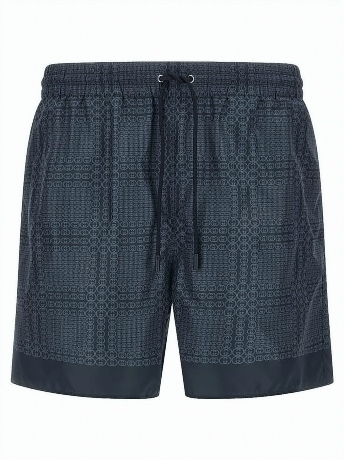 Geometric Pattern Swim Shorts
