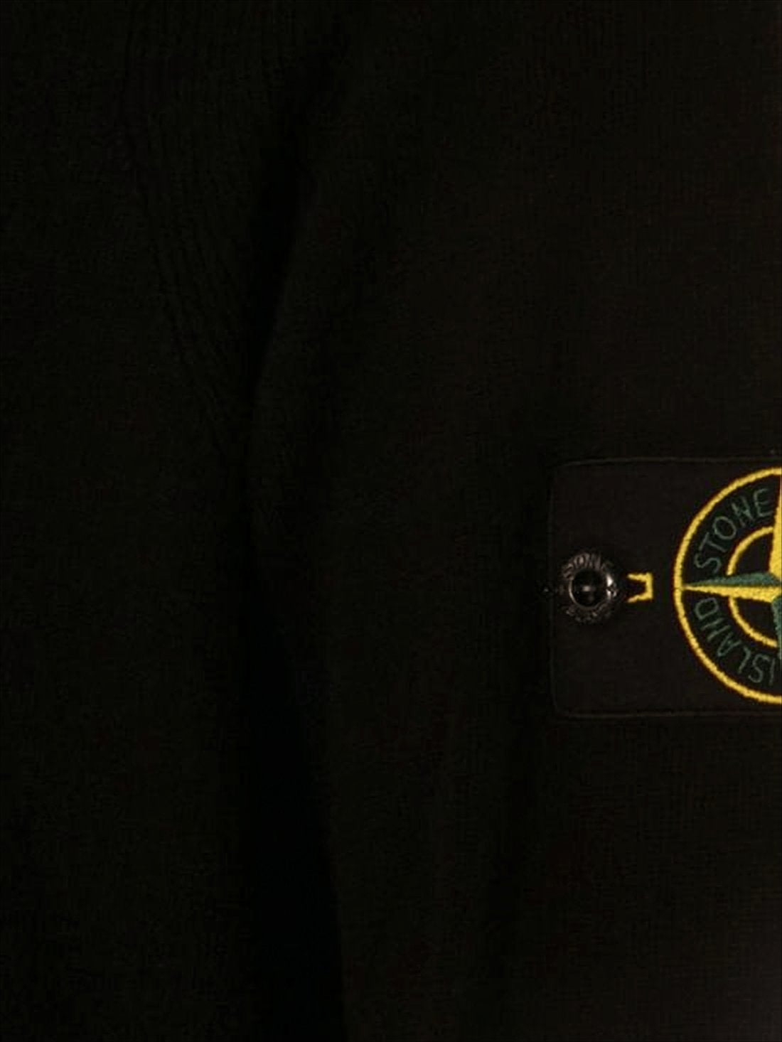 Minimalist Black Wool Hoodie