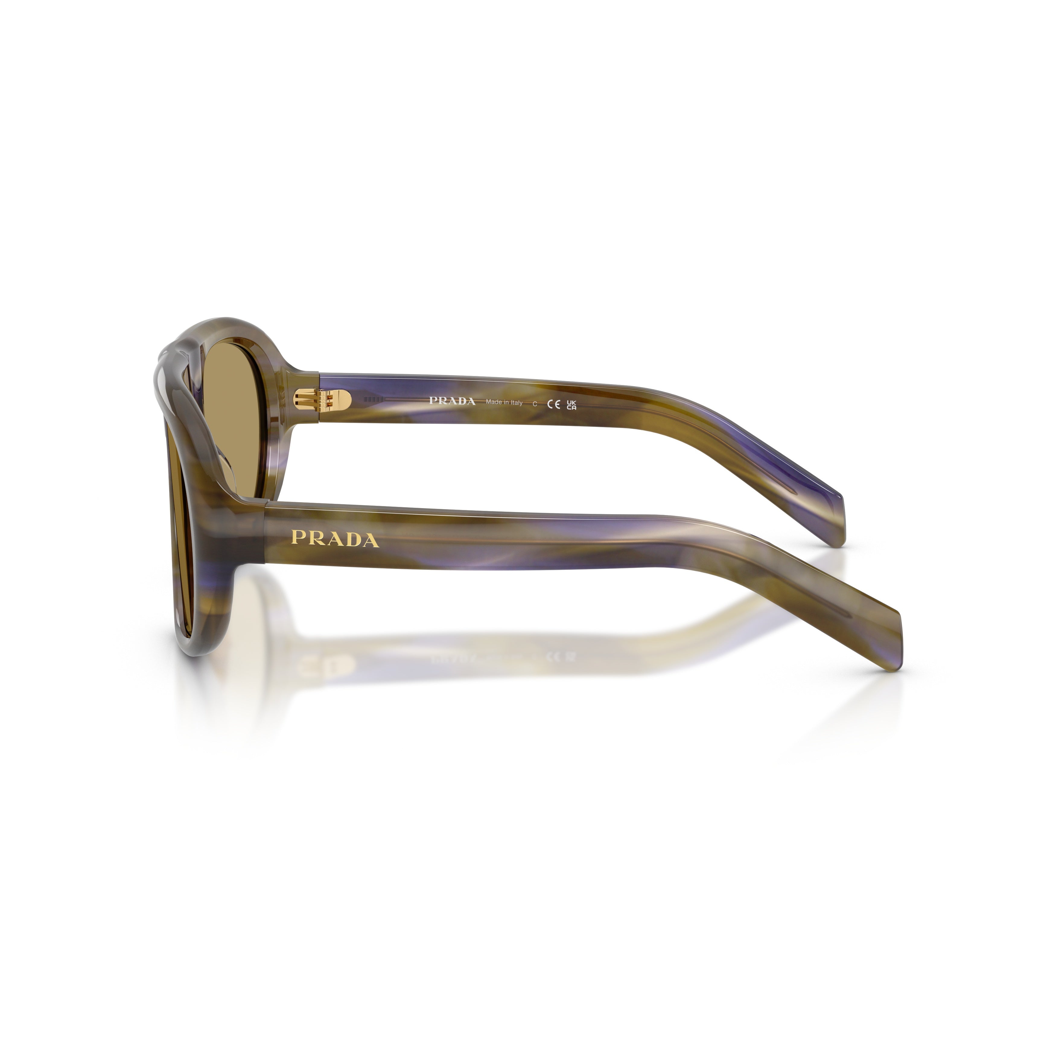 0pr C05s Oversized Aviator Sunglasses