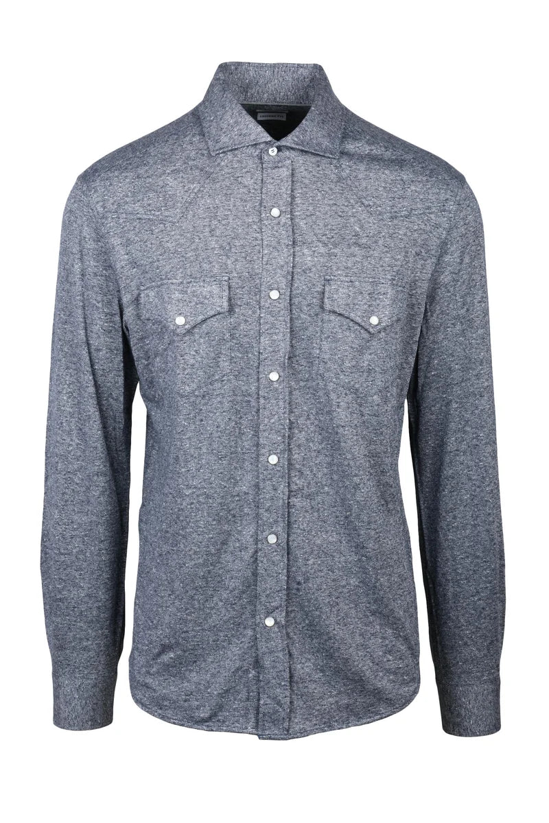 Knit Shirt - Blue