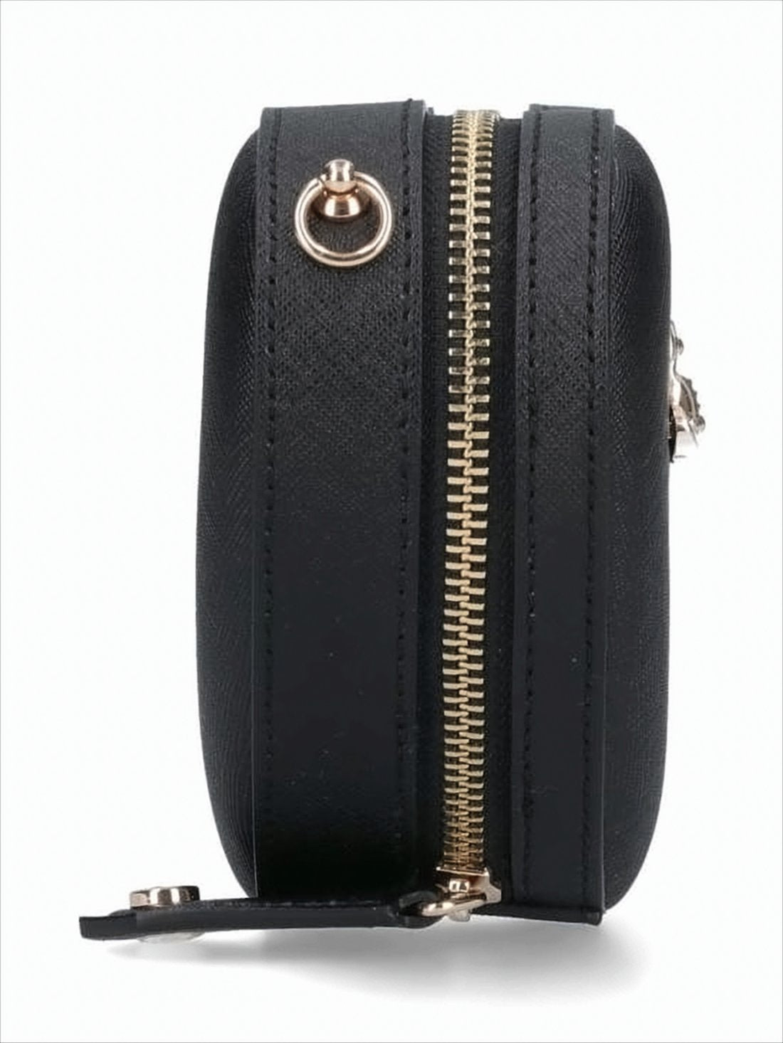Heart-Shaped Textured Shoulder Bag