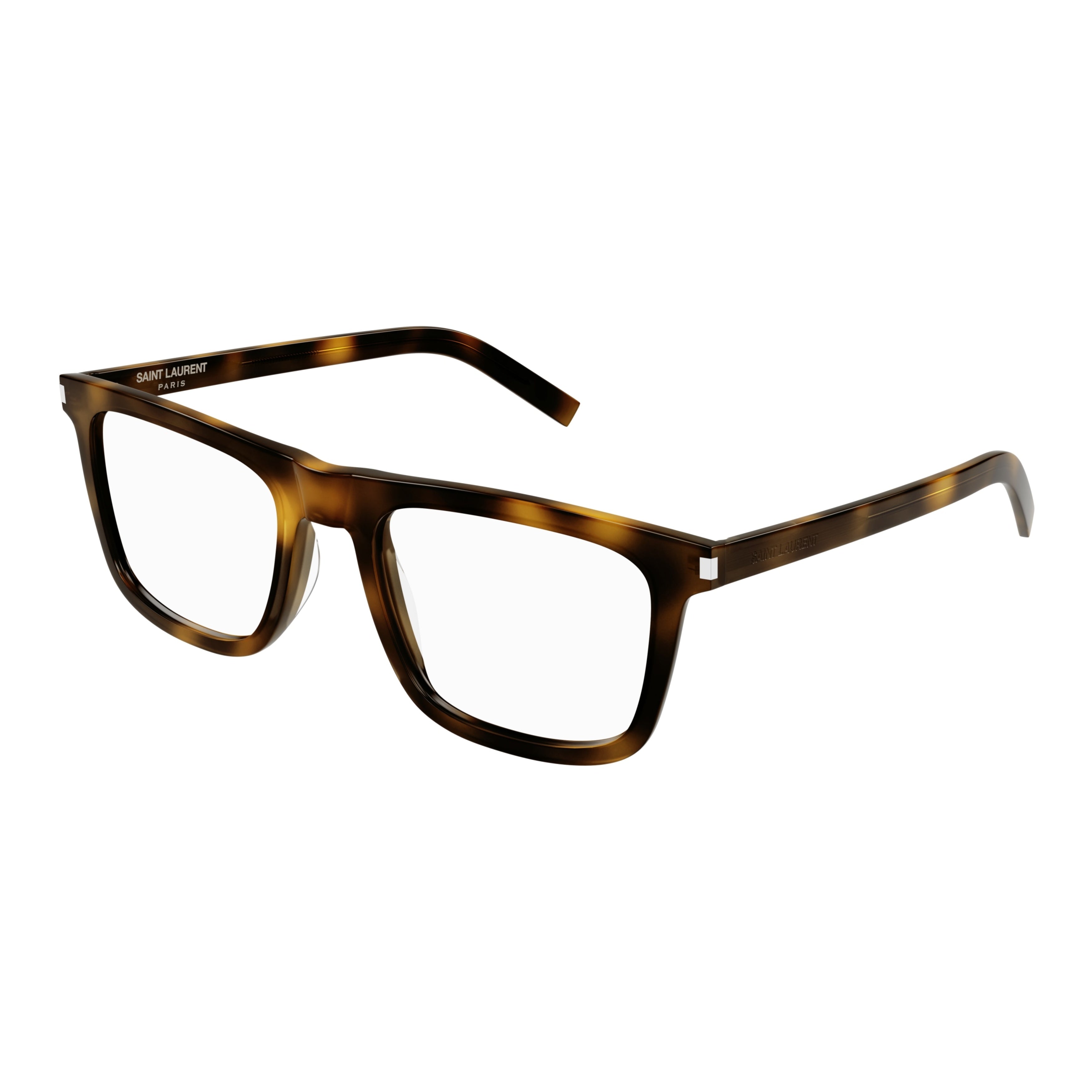 Sl 547 Slim Opt Slim Rectangular Tortoiseshell Eyeglasses