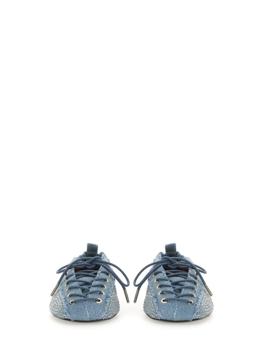 Lace-Up Ballerina