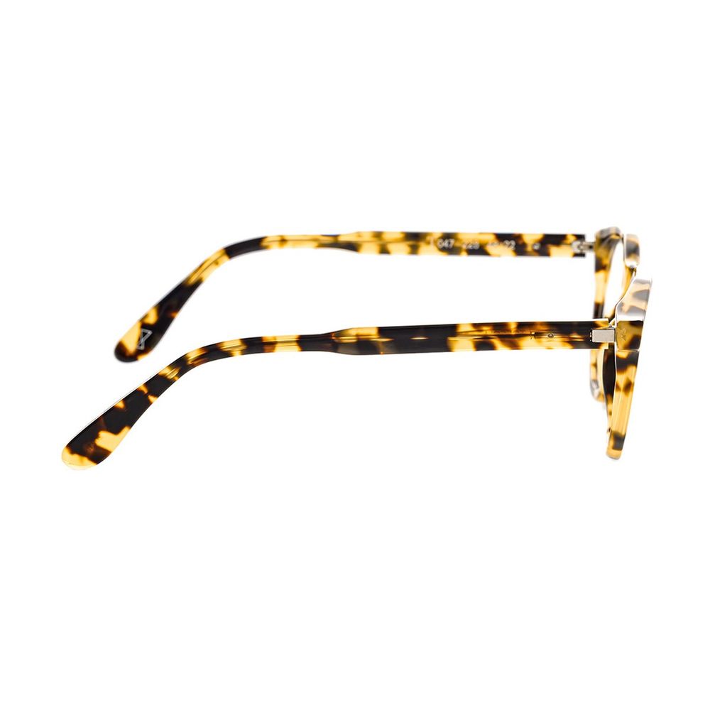 T047 Round Tortoiseshell Sunglasses With Artisan Craftsmanship