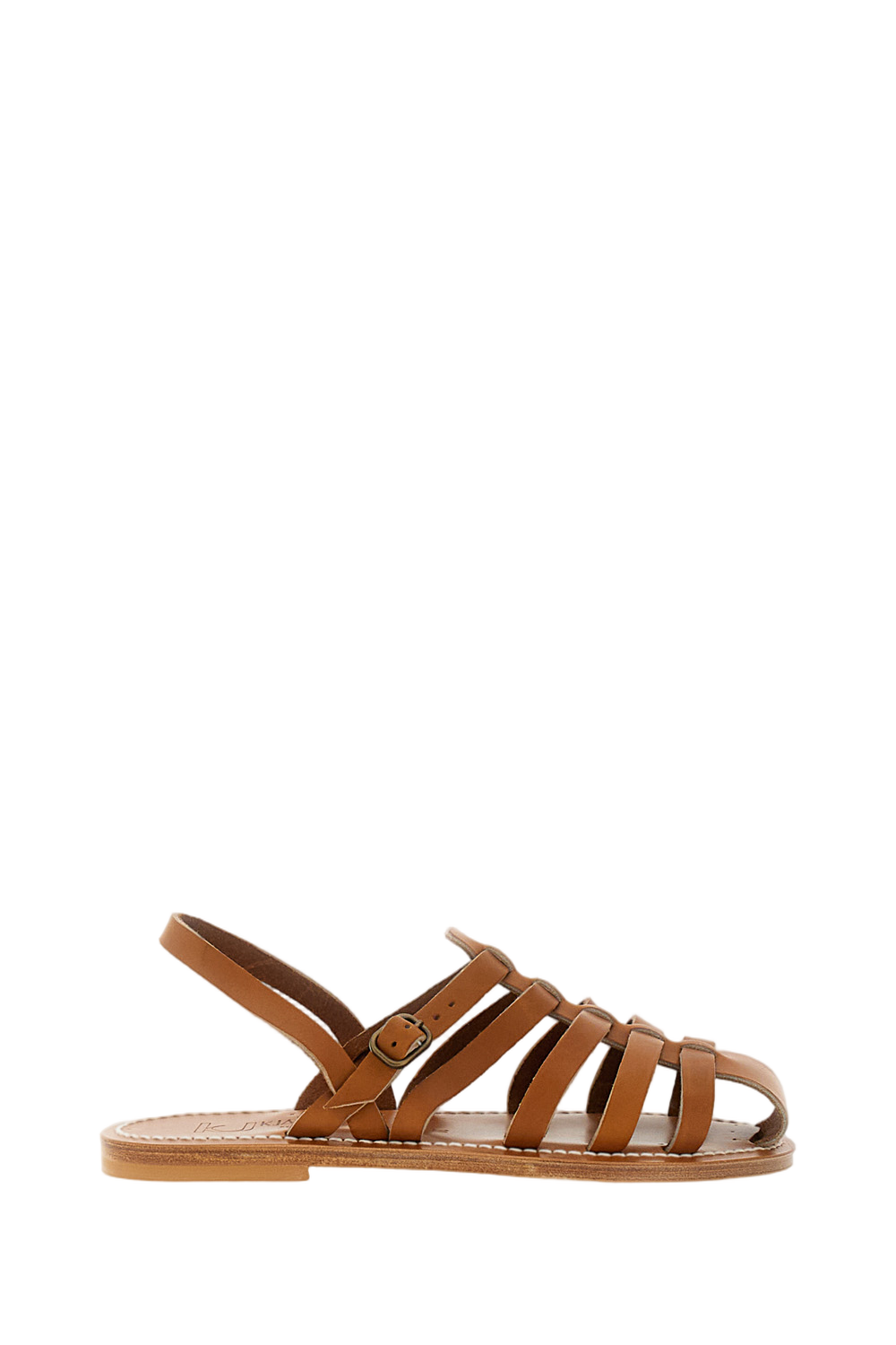 Brown Picte Cage Sandals