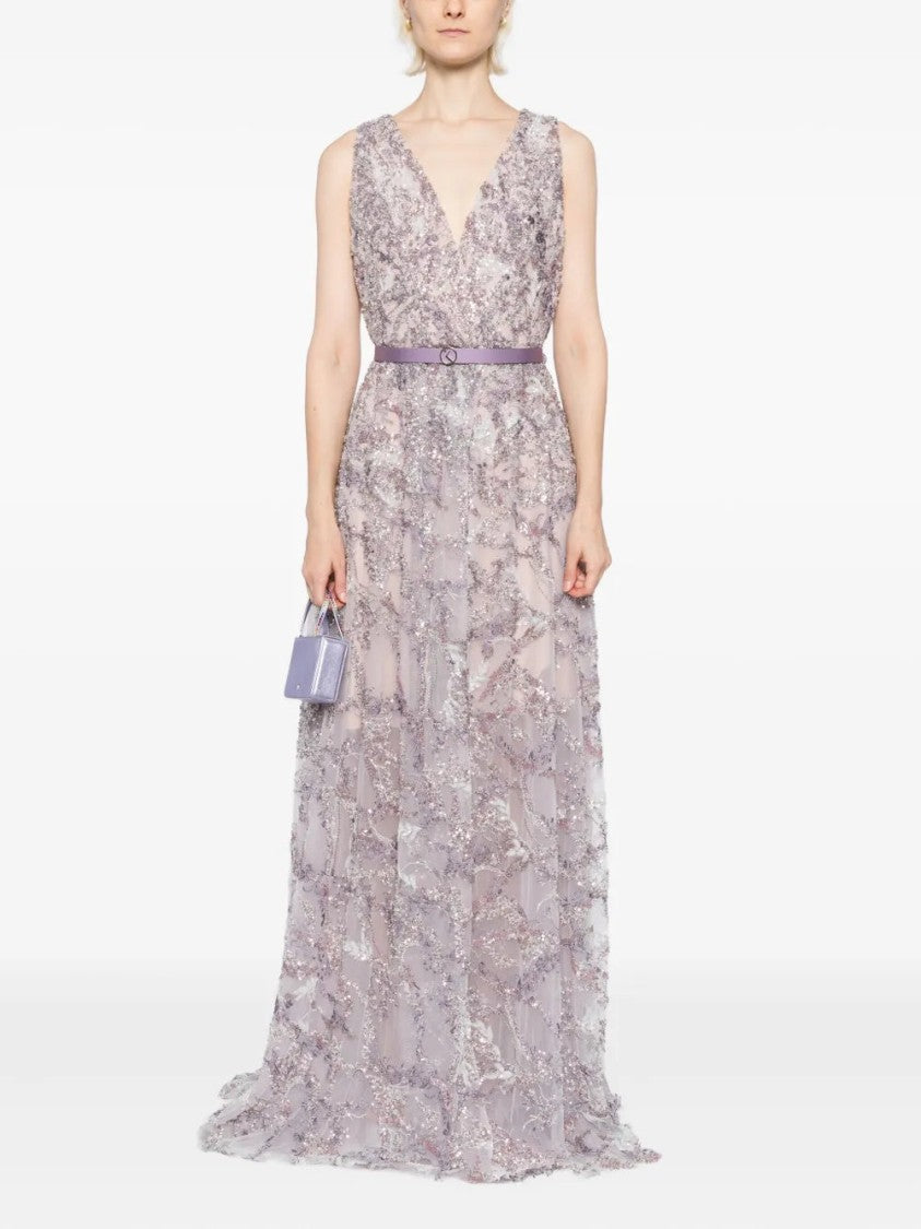 Embroidered Long Dress