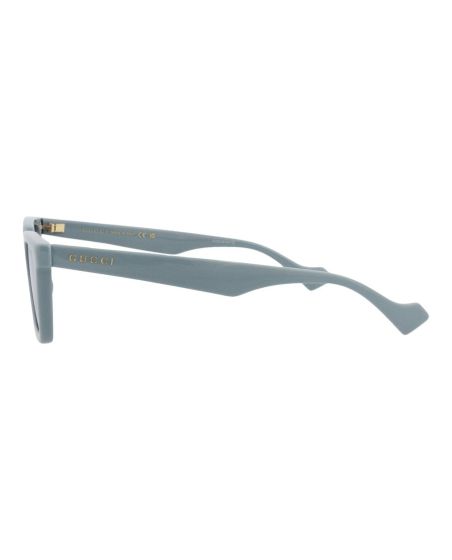 Square-Frame Injection Sunglasses
