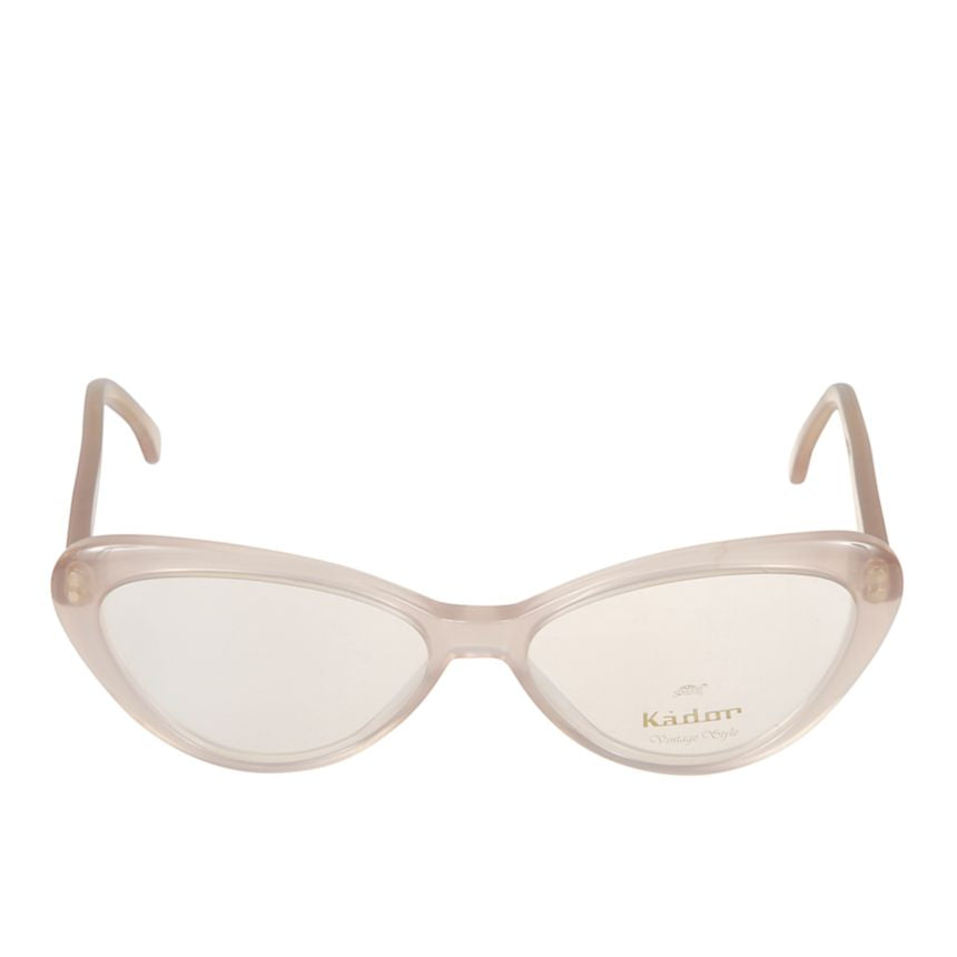 Alice Translucent Beige Cat-Eye Sunglasses with Vintage Inspiration