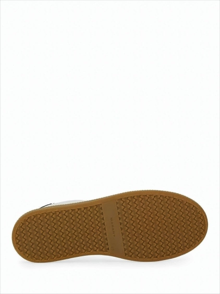Low-Top Sneakers with Suede Accents