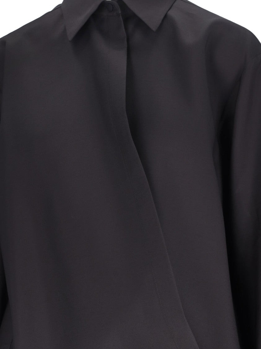 Drawstring Shirt – Black