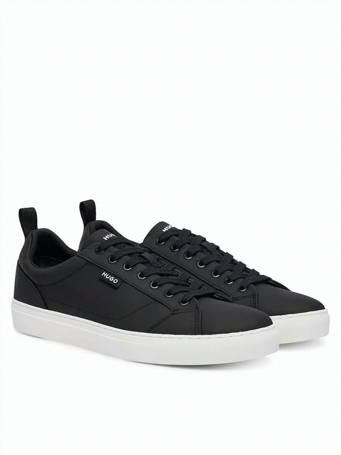 Low-Top Sneakers And White Rubber Sole