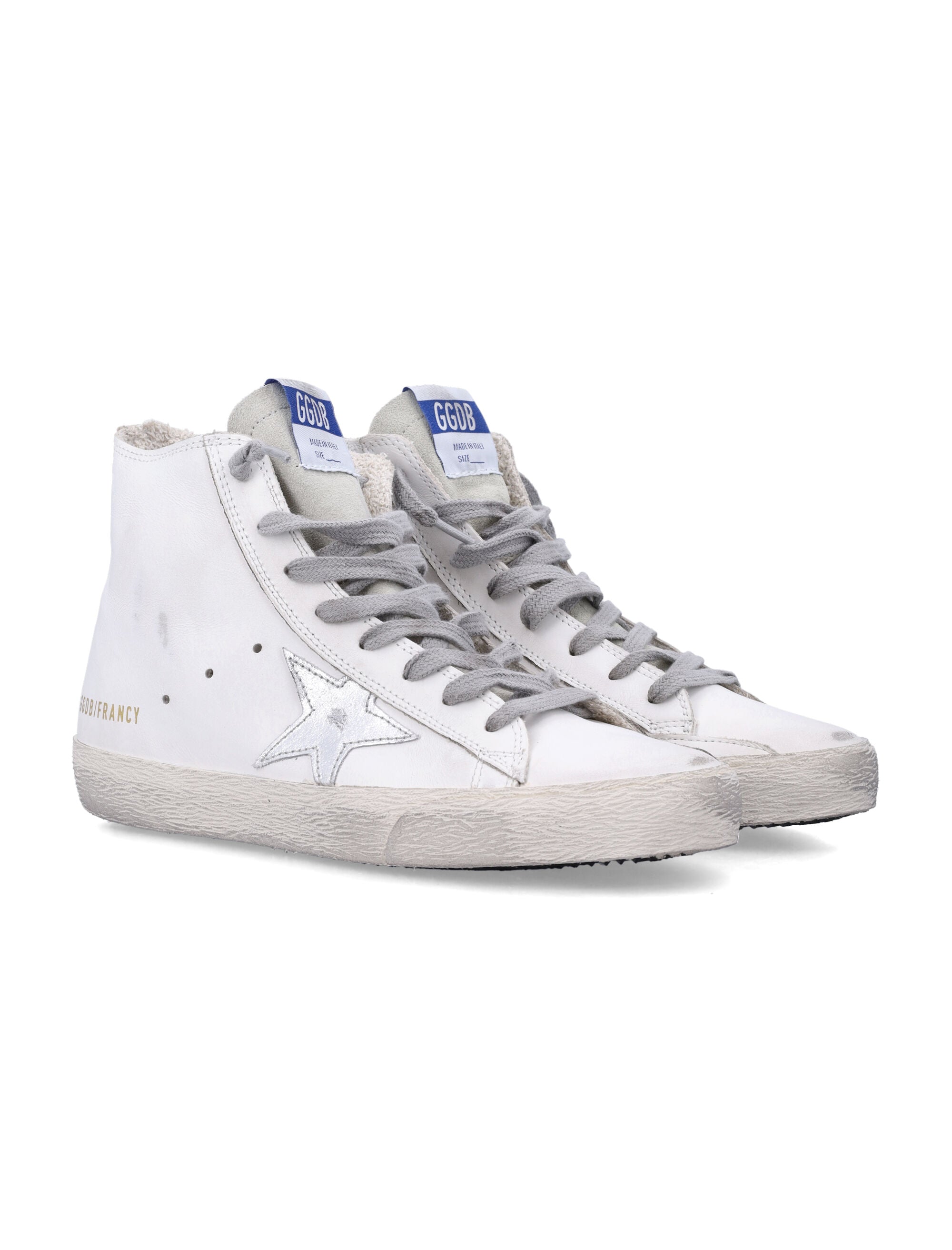 Francy Hi-Top Sneakers with Lace-Up Front