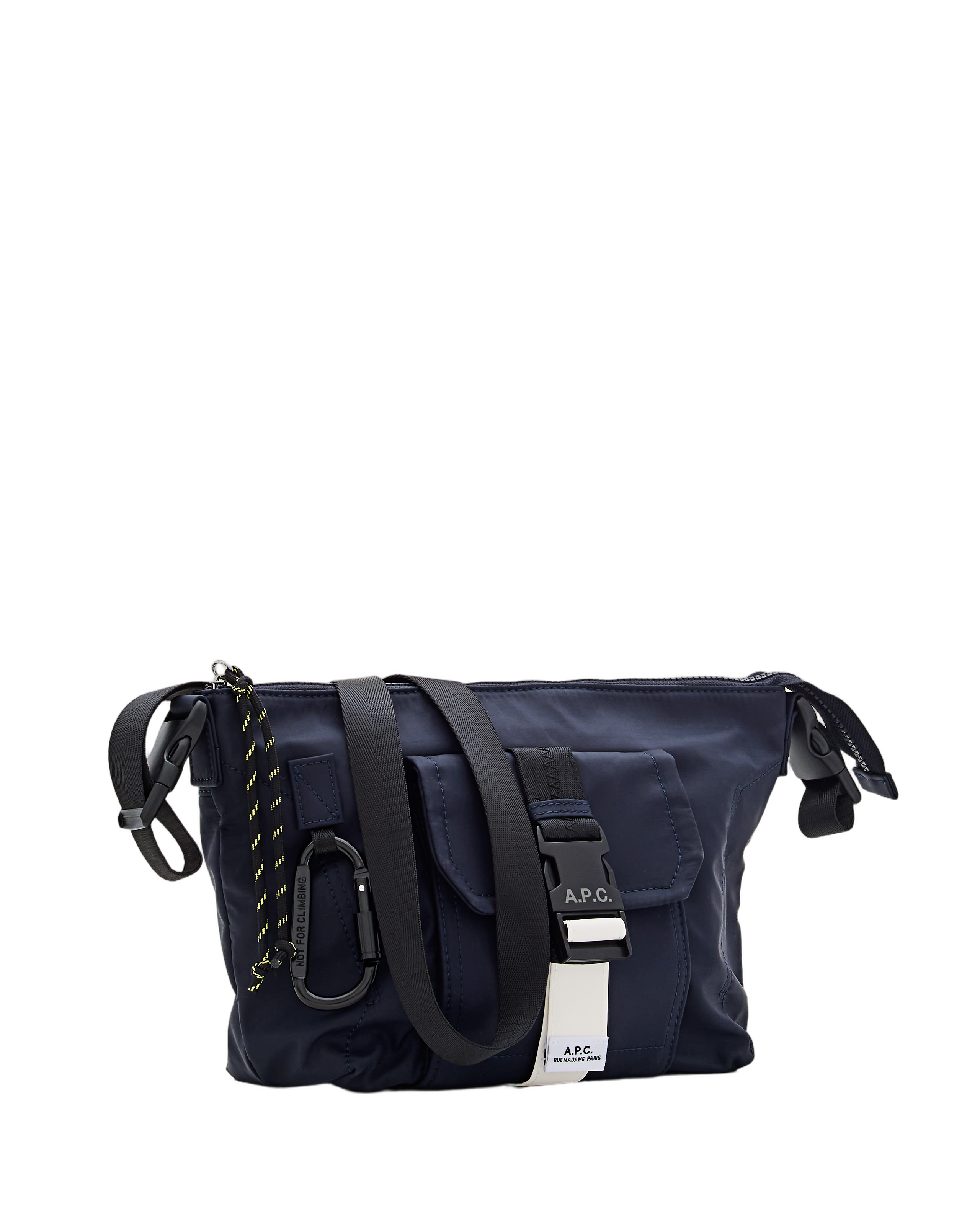 Compact Crossbody Bag With Flap Pocket