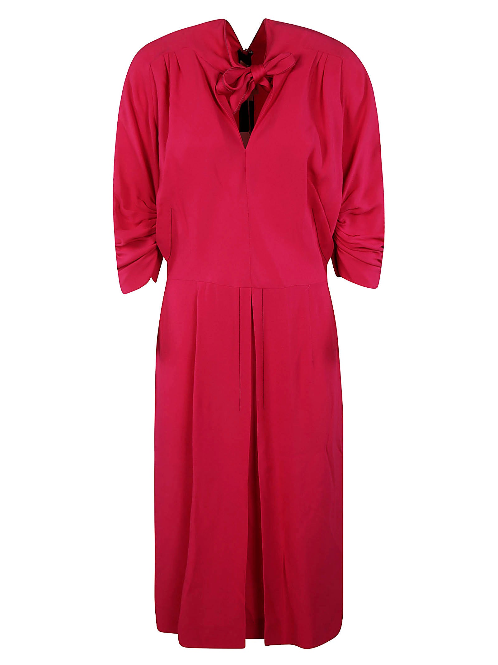 Knee-Length Red Dress