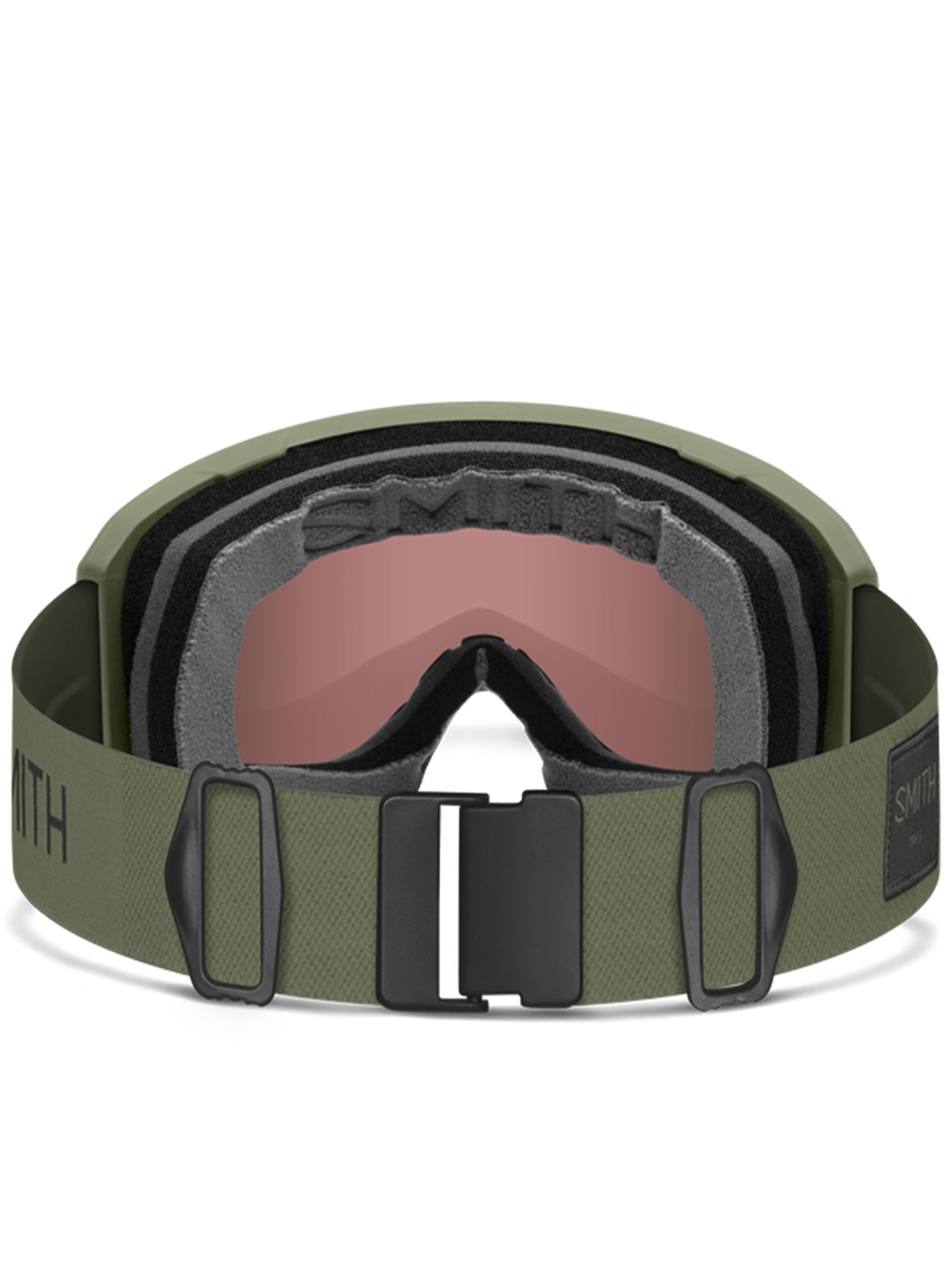 Olive Green Preview Reflective Ski Goggle