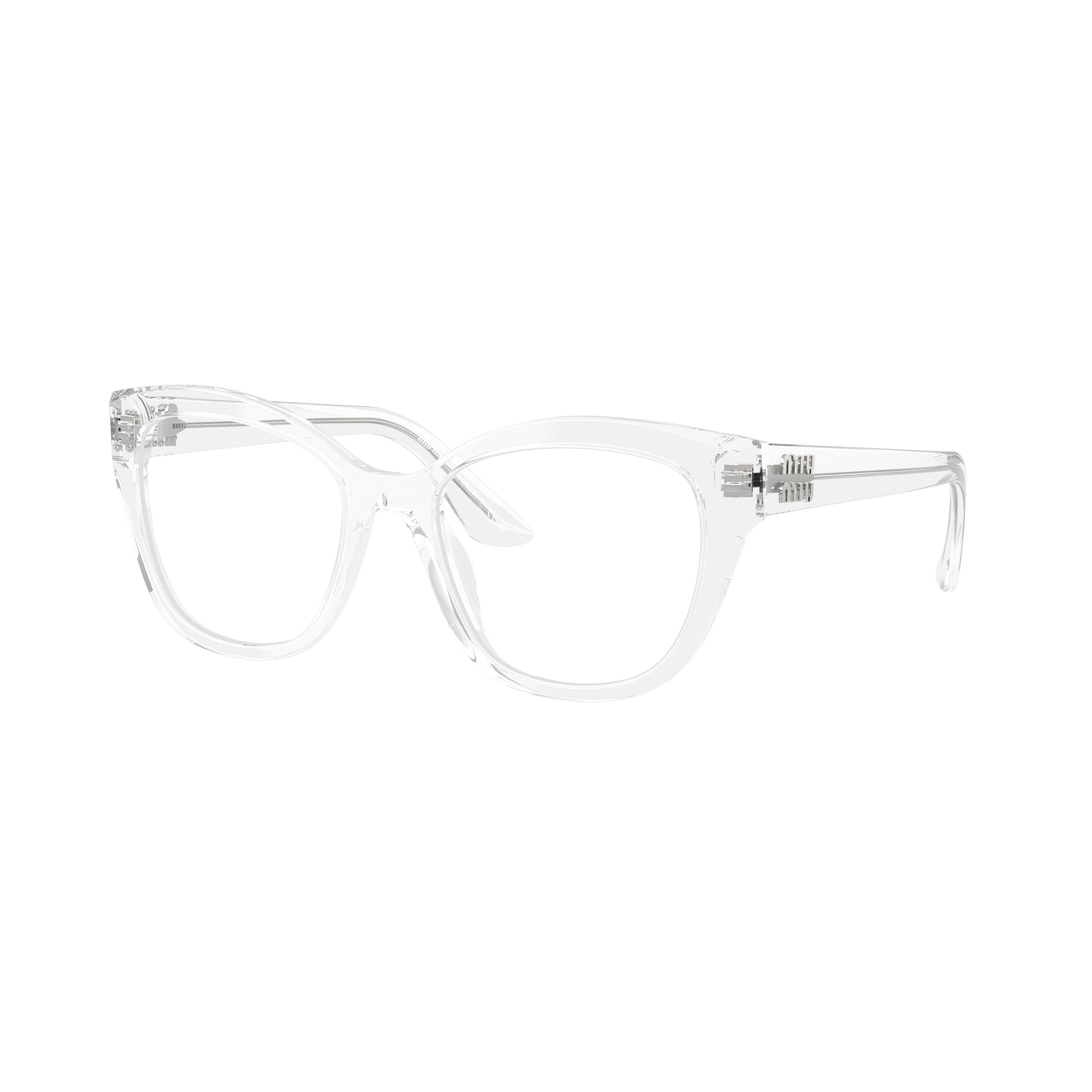 0mu 05xv Transparent Acetate Cat-Eye Eyeglasses