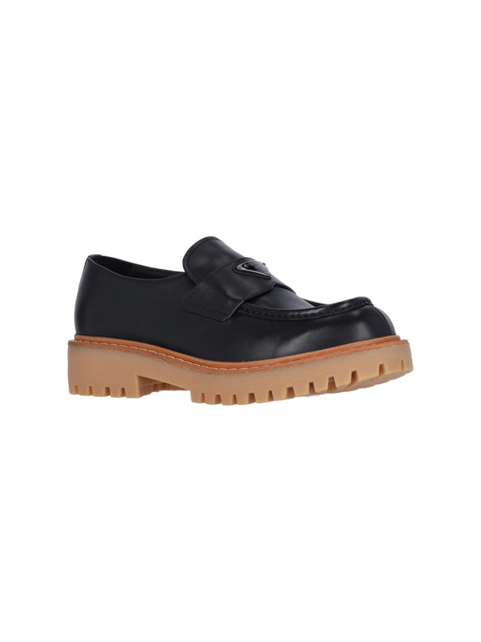 Logo Loafers – Black