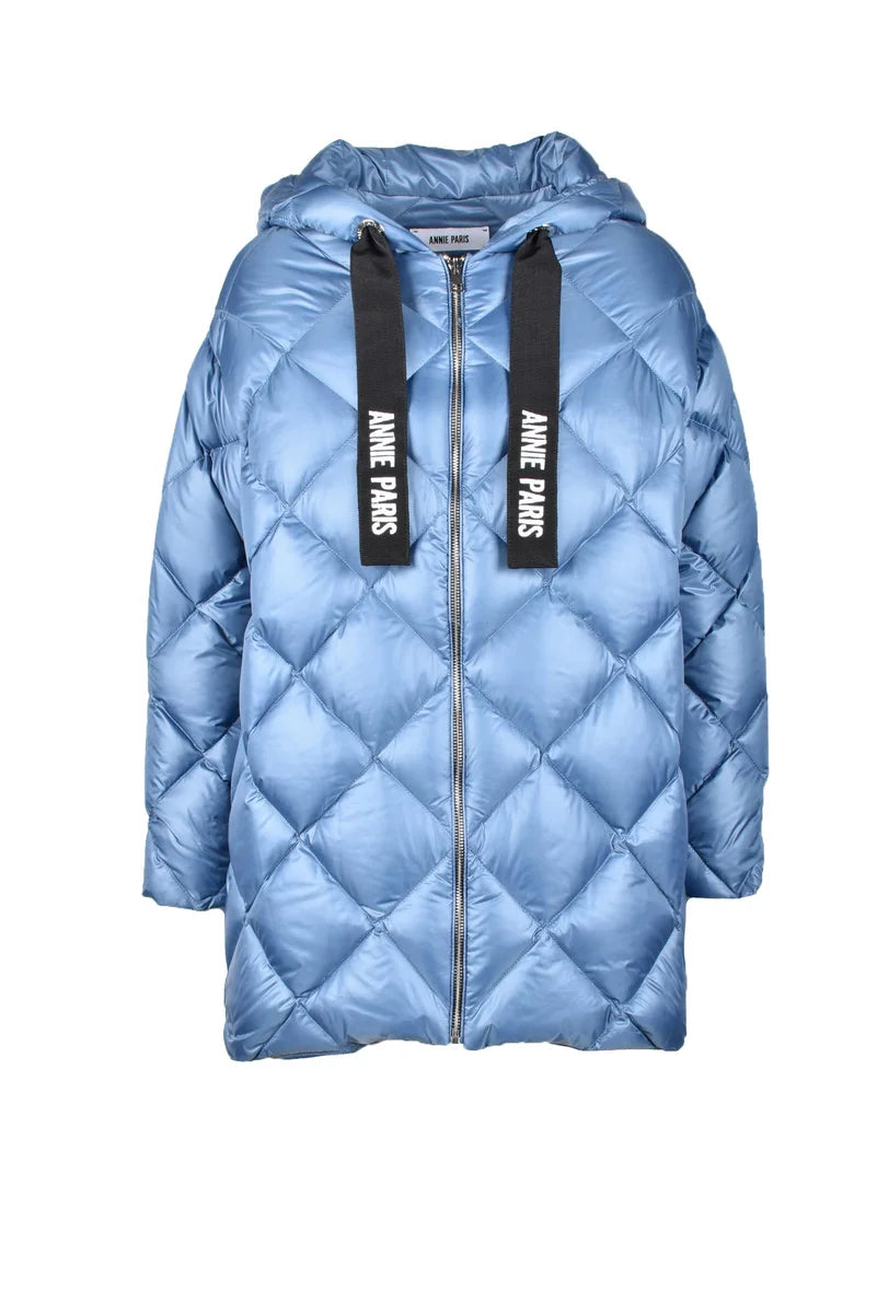 Down Jacket Light Blue