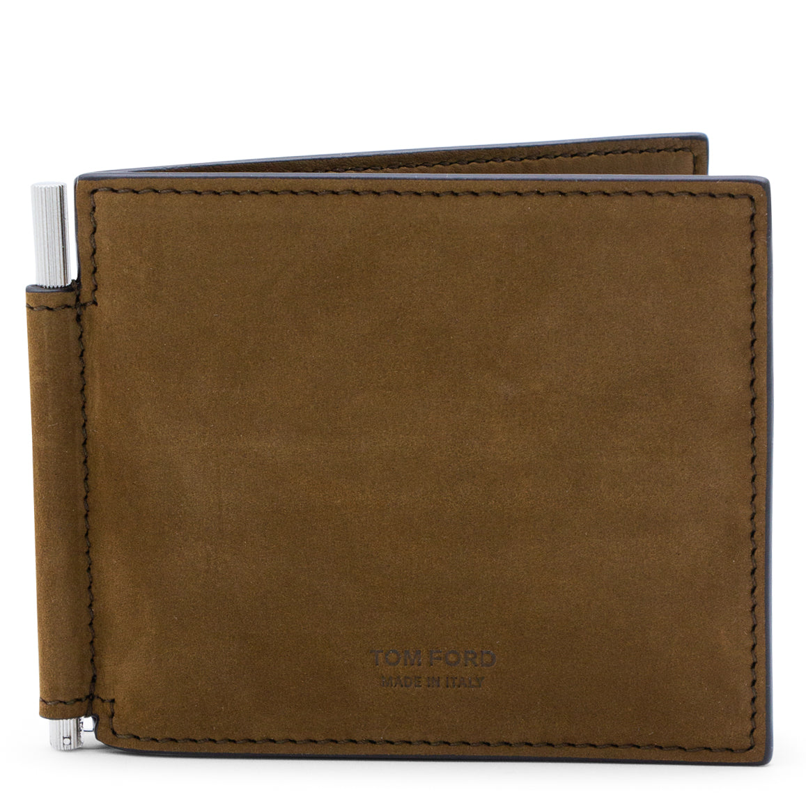 Tobacco Leather Logo Wallet