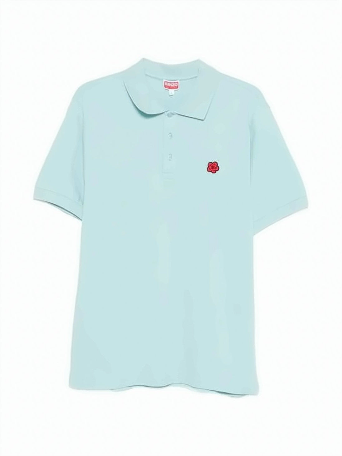 Textured Short-Sleeved Polo Shirt