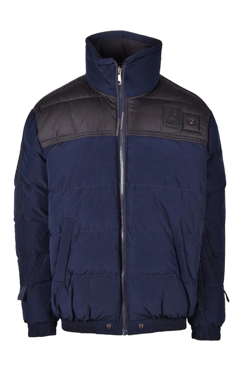 Down Jacket Men Blue