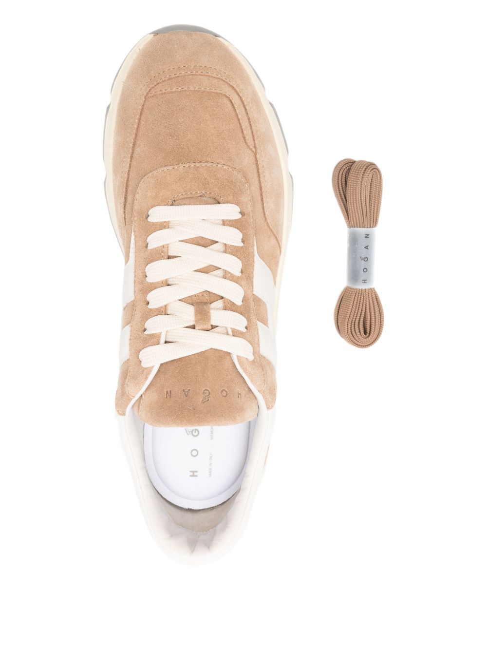 Silk And Nylon Sneakers With Textured Sole