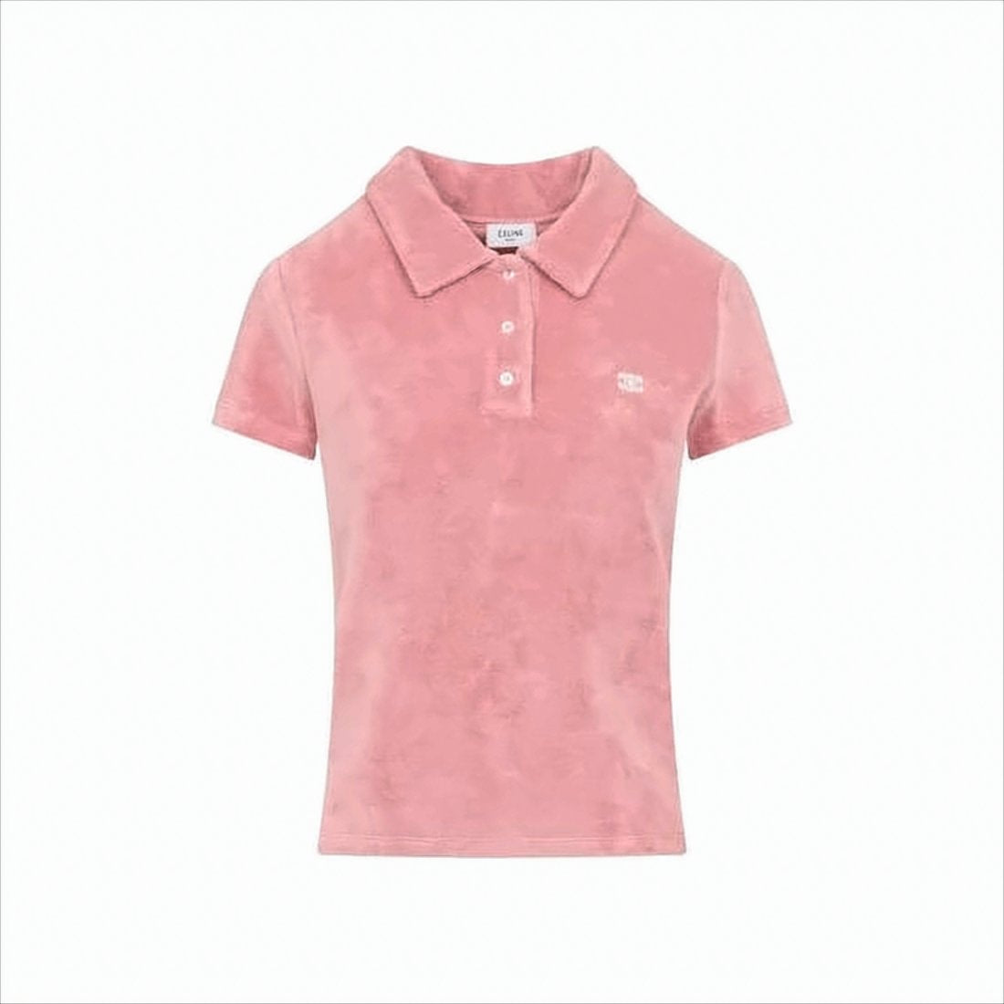 Soft Plush Short-Sleeved Polo Shirt