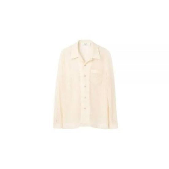 Relaxed Fit Long Sleeve Shirt with Classic Collar