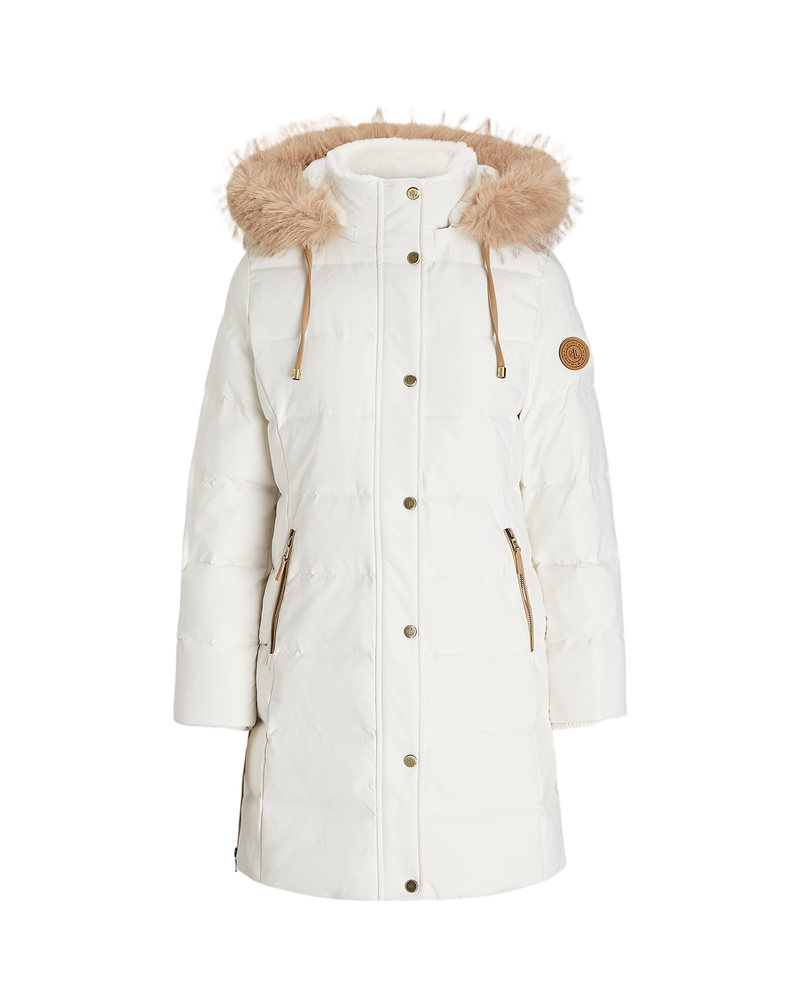 Insulated Coat With High Collar