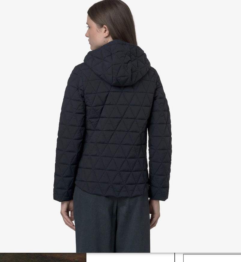 Lil Diamond Quilted Hooded Jacket