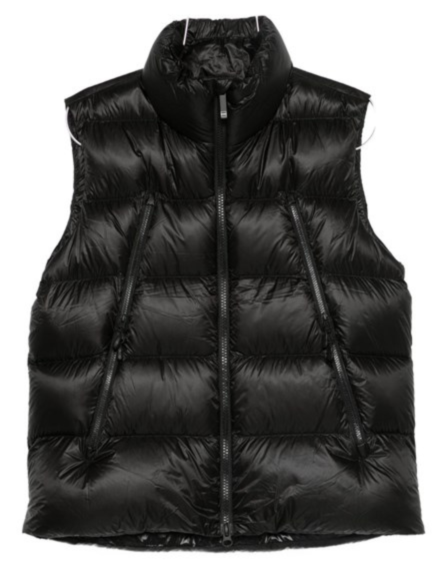 Matte Technical Nylon Puffer Vest