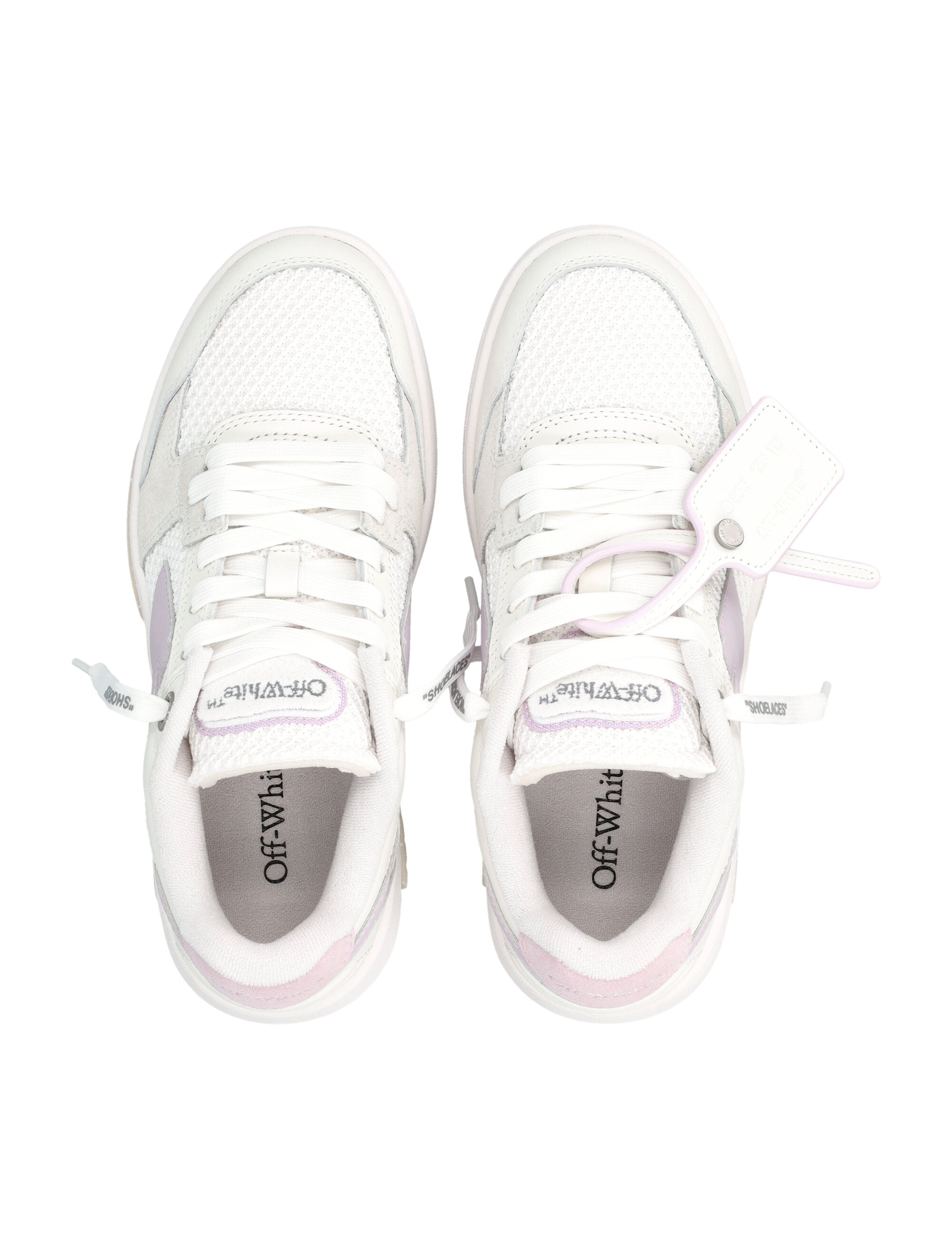 Slim Out Of Office White Lilac Sneakers