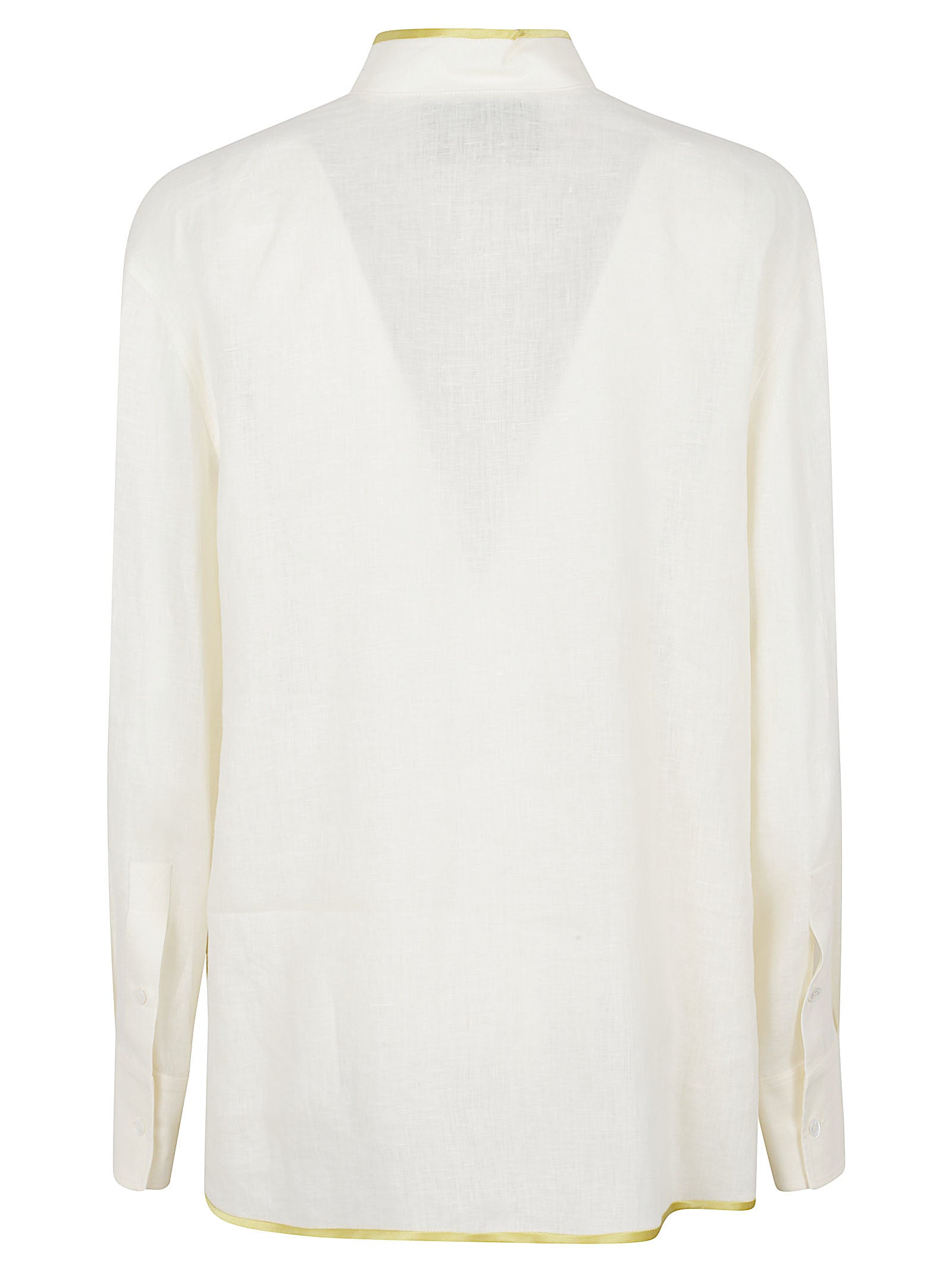 Floral Embroidered Linen Shirt