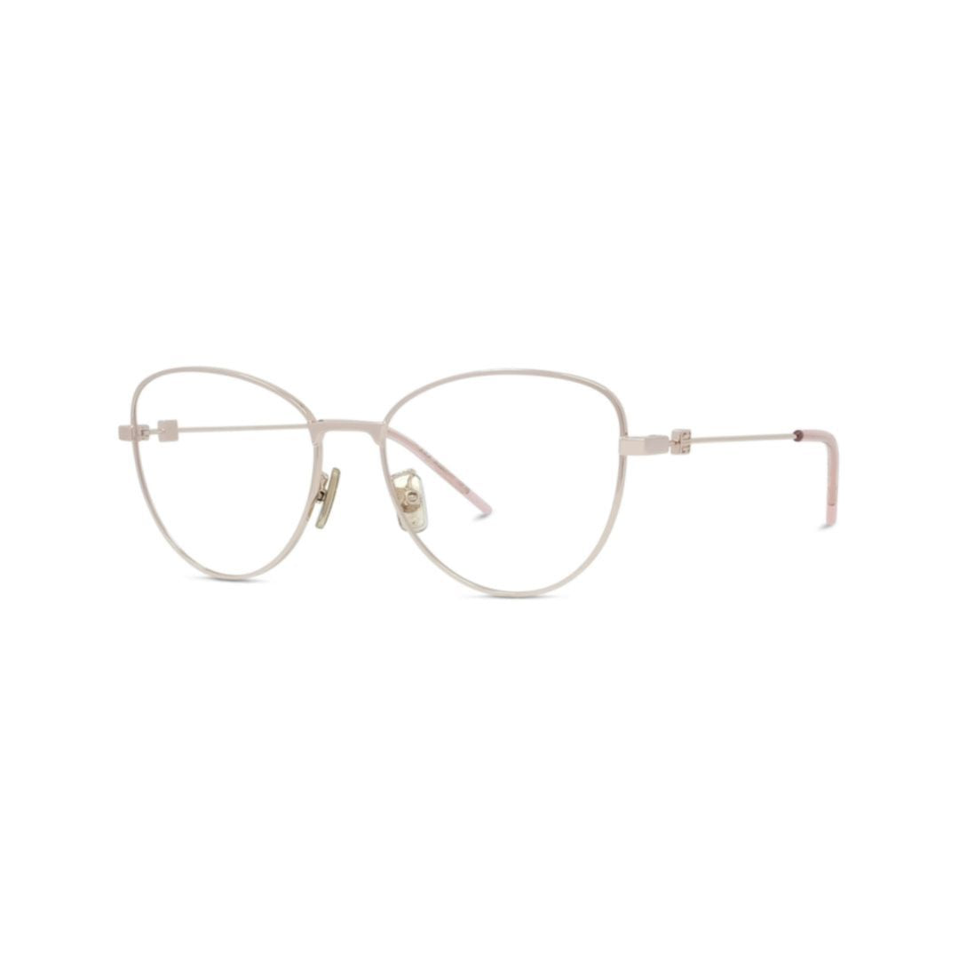 Gv50084u Delicate Cat-Eye Eyeglasses with Adjustable Nose Pads