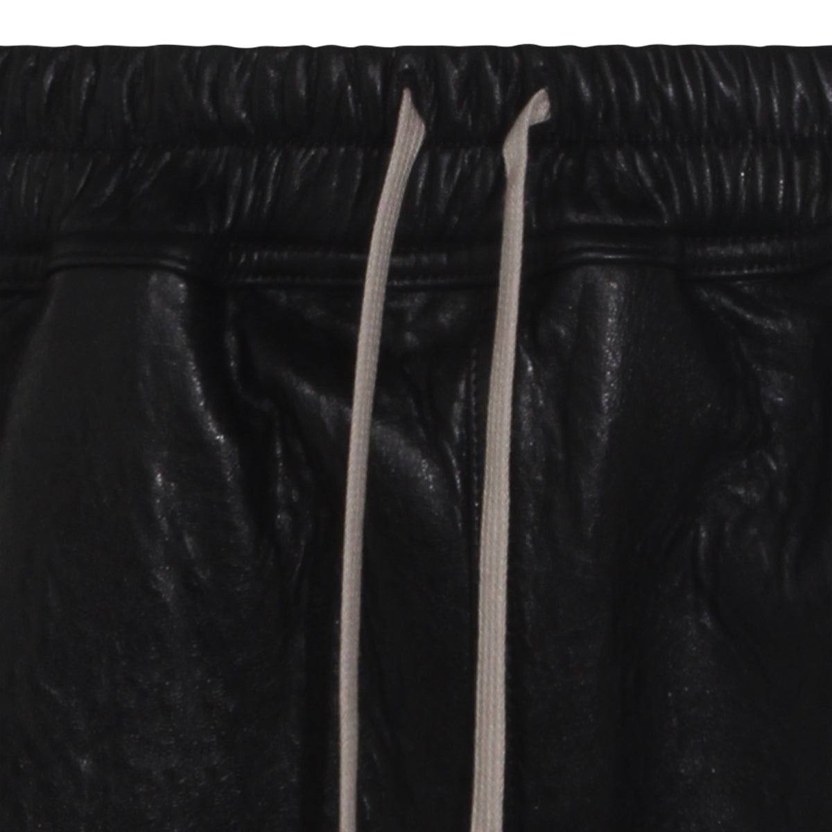 Black Leather Shorts