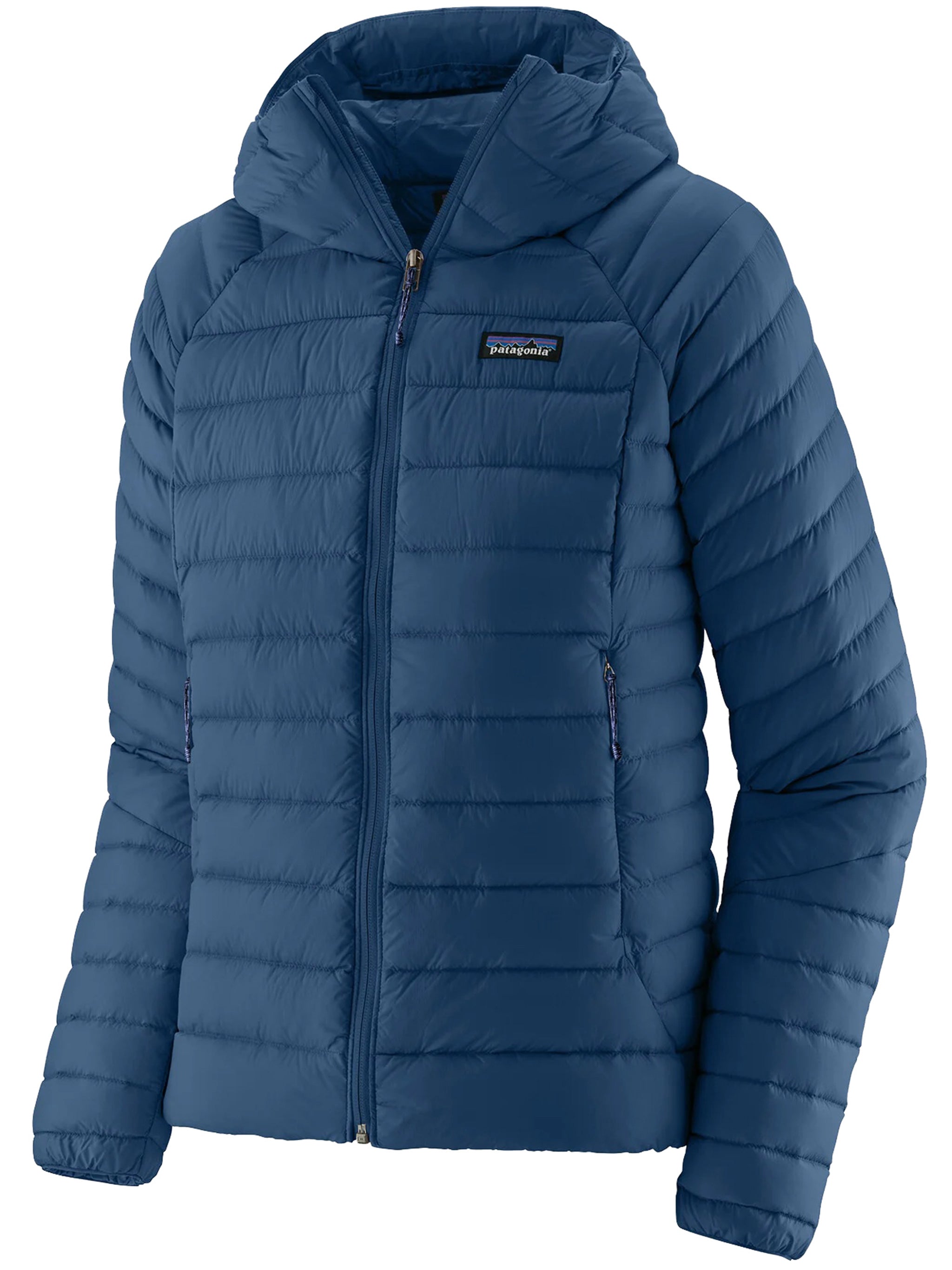 Blue Down Sweater Hoody Down Hoodie